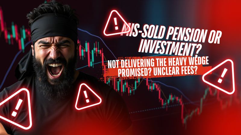 Raging Frank Car Finance solving pension miss selling